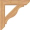 Ekena Millwork Funston Slat Smooth Bracket w/ Offset Brace, Western Red Cedar, 7 1/2"W x 34"D x 34"H BKT0806X34X34FST06SWR - alternate 3